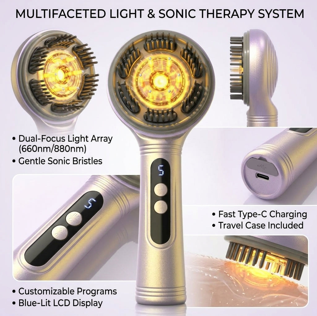 Electric scalp massage