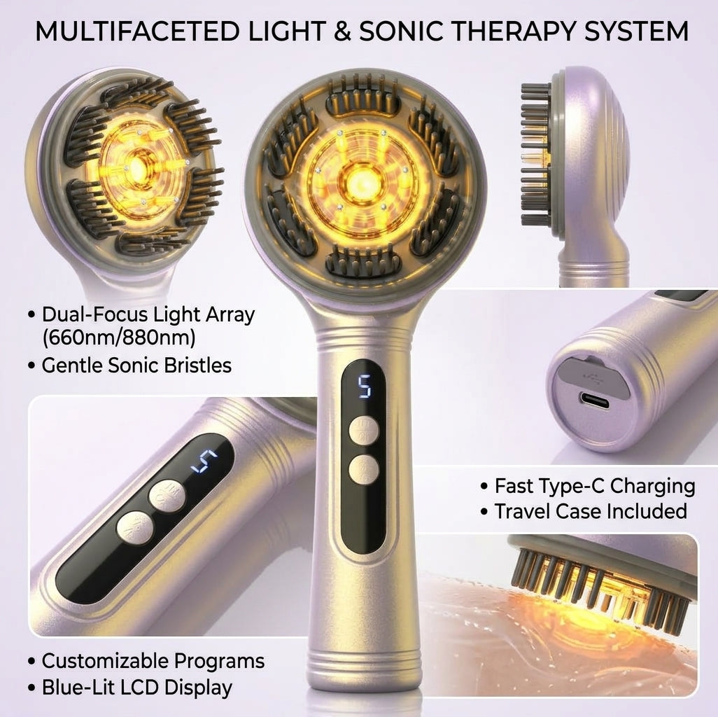 Electric scalp massage