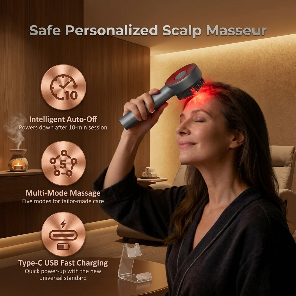 Electric scalp massage
