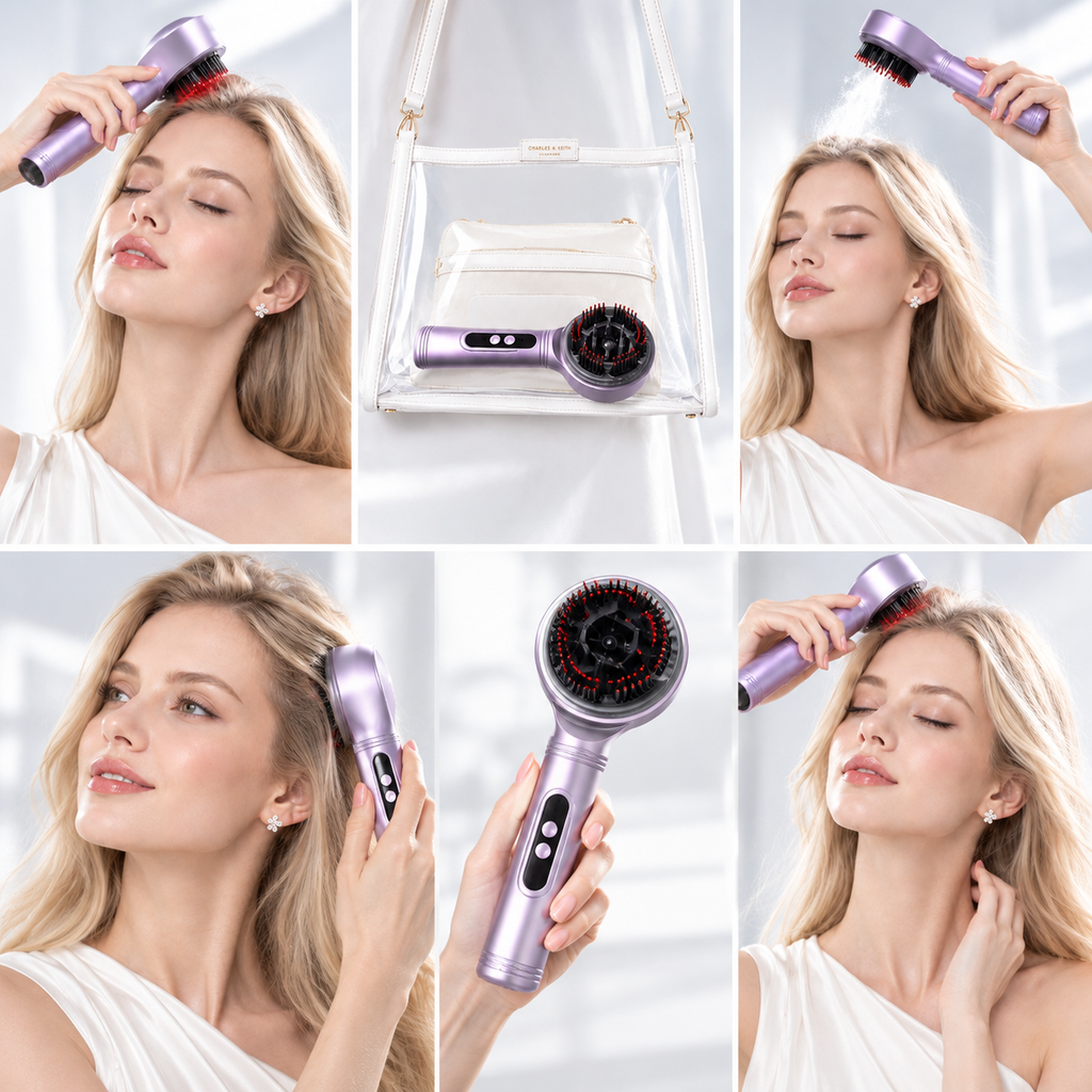 Electric scalp massage